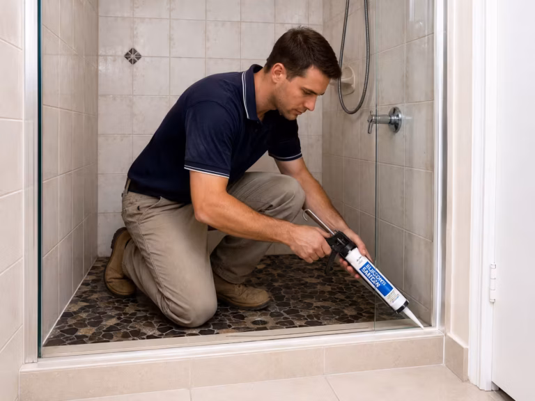 Fixing a leaking shower between tenants in 24–48 hours